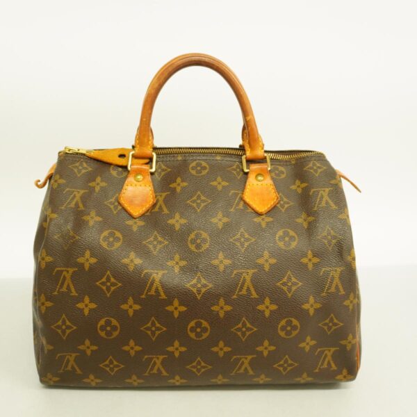 1240001049689 17 Louis Vuitton Monogram Speedy 30 Handbag Brown