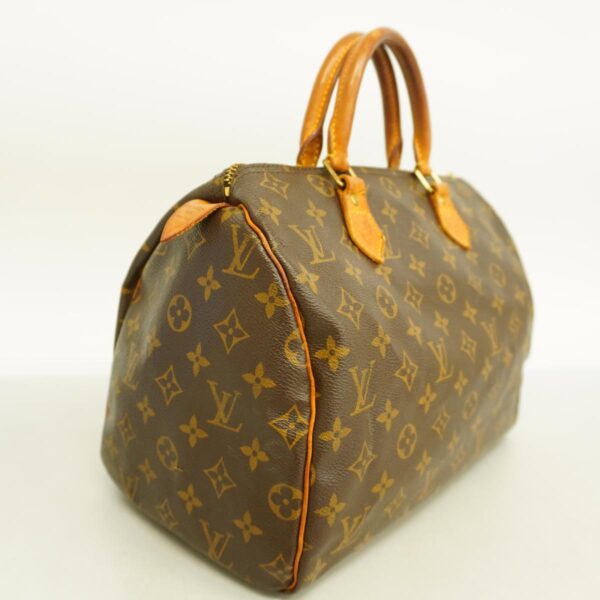 1240001049689 2 Louis Vuitton Monogram Speedy 30 Handbag Brown