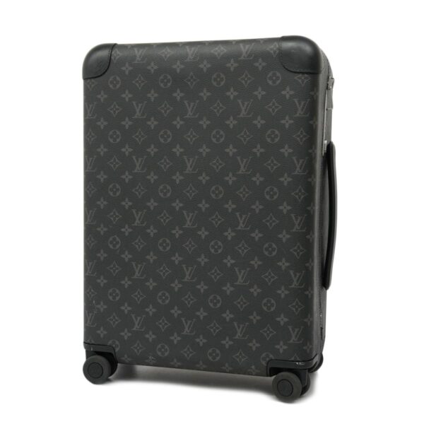 1240001049698 1 Louis Vuitton Monogram Eclipse Horizon 50 Suitcase Black