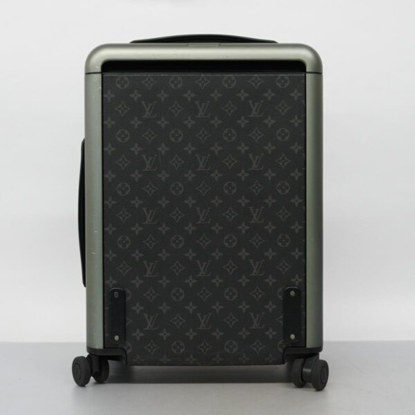 1240001049698 12 Louis Vuitton Monogram Eclipse Horizon 50 Suitcase Black