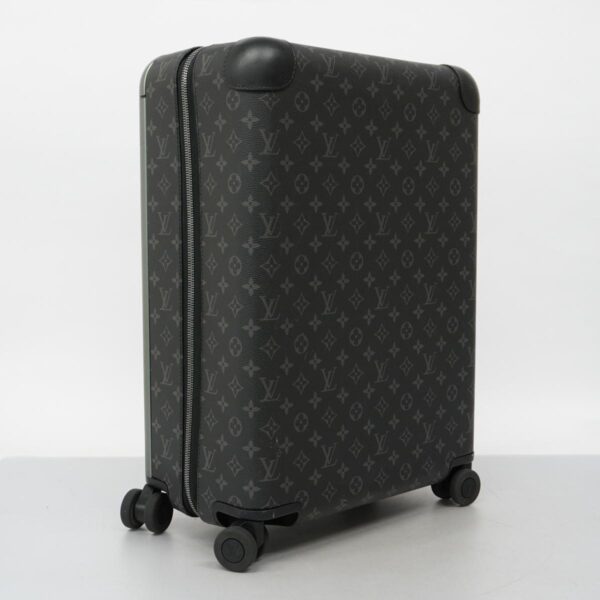 1240001049698 2 Louis Vuitton Monogram Eclipse Horizon 50 Suitcase Black