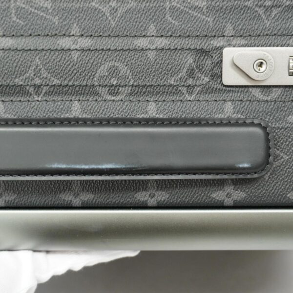 1240001049698 7 Louis Vuitton Monogram Eclipse Horizon 50 Suitcase Black