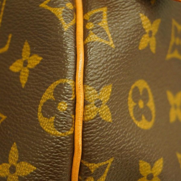 1240001049700 11 Louis Vuitton Keepall 55 Monogram Bag Brown