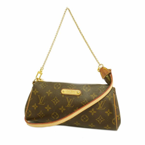 1240001049703 1 Louis Vuitton Eva Monogram Two Way Bag Brown