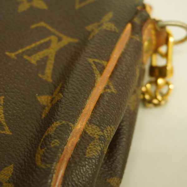 1240001049703 11 Louis Vuitton Eva Monogram Two Way Bag Brown