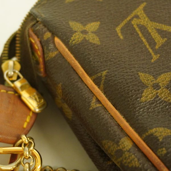 1240001049703 13 Louis Vuitton Eva Monogram Two Way Bag Brown