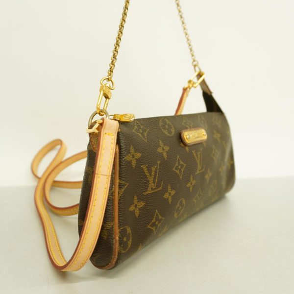 1240001049703 2 Louis Vuitton Eva Monogram Two Way Bag Brown