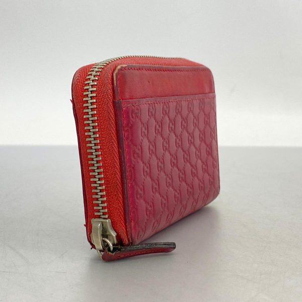 1240001049715 2 Gucci Micro Guccisima Coin Case Red