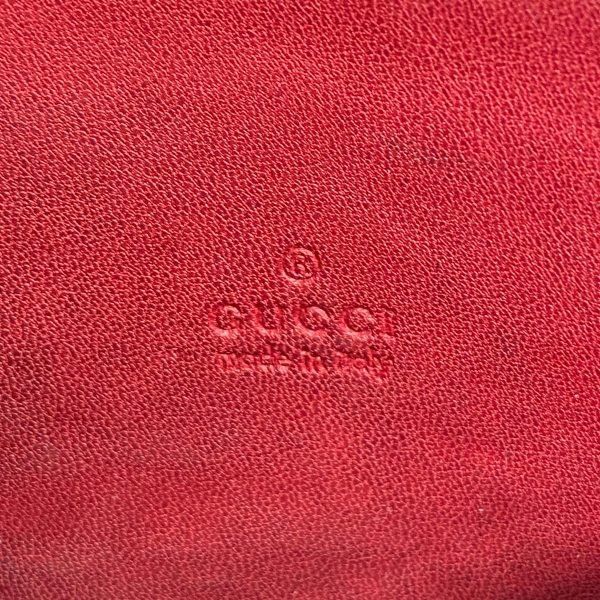 1240001049715 4 Gucci Micro Guccisima Coin Case Red