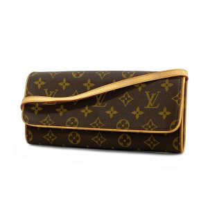 1240001049717 1 Louis Vuitton Alma Monogram Canvas Handbag Brown