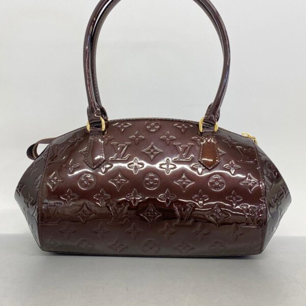 1240001049719 13 Louis Vuitton Vernis Sherwood PM Handbag Amarant