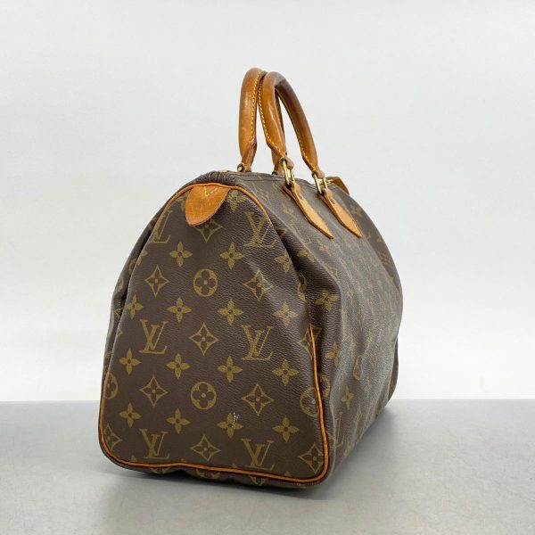 1240001049728 2 Louis Vuitton Speedy 30 Monogram Handbag Brown