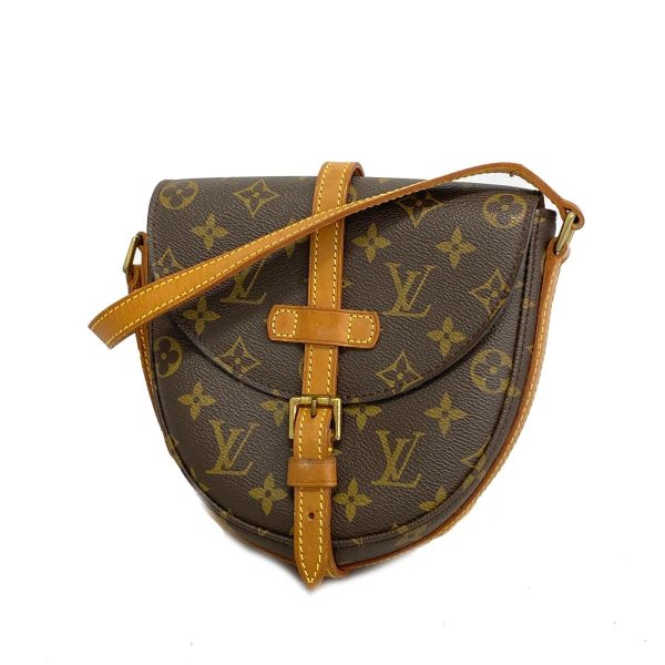 1240001049730 1 Louis Vuitton Chanti Pm Monogram Shoulder Bag Brown