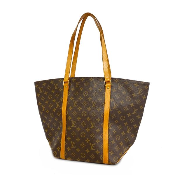 1240001049731 1 Louis Vuitton Sac Shopping Monogram Tote Bag Brown