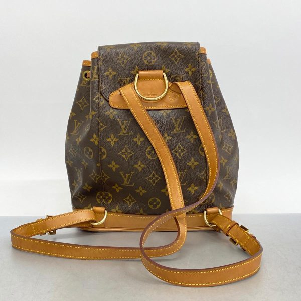 1240001049733 15 Louis Vuitton Monsouris Mm Monogram Rucksack Brown