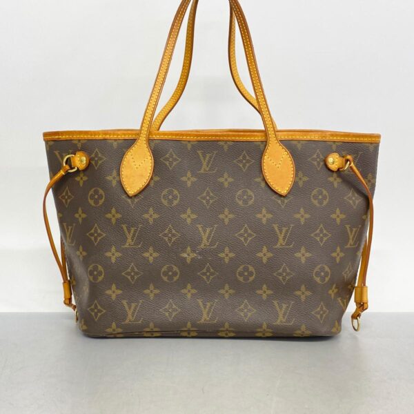 1240001049775 16 Louis Vuitton Monogram Neverfull PM Tote Bag Brown