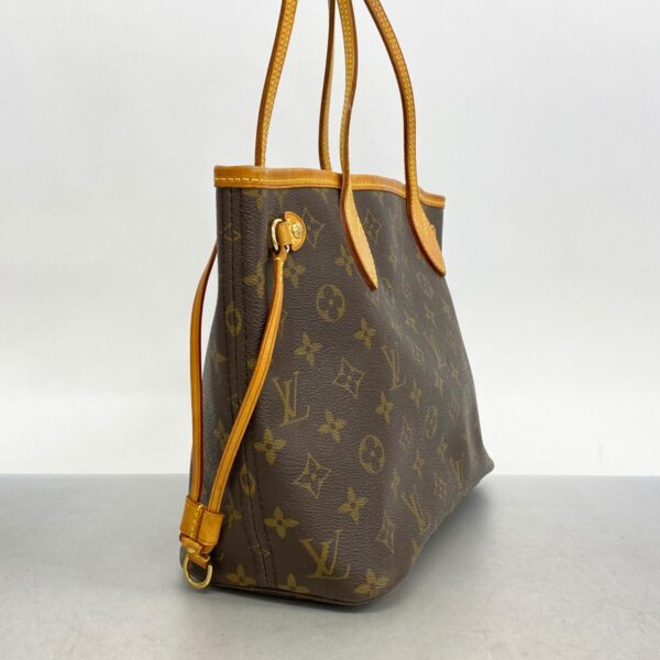 1240001049775 2 Louis Vuitton Monogram Neverfull PM Tote Bag Brown