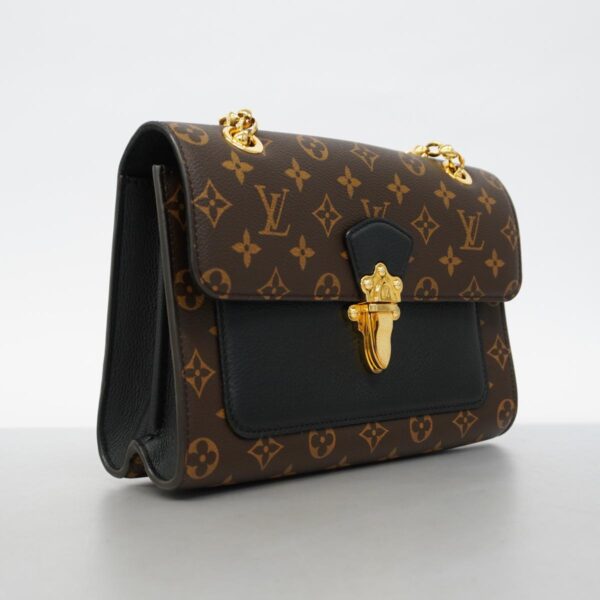 1240001049782 2 Louis Vuitton Monogram Victoire Shoulder Bag Noir Black