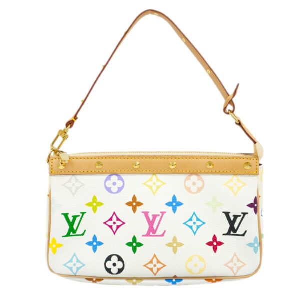 1240001049784 1 Louis Vuitton Multicolor Pochette Accessory Pouch Bronze