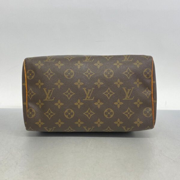 1240001049823 3 Louis Vuitton Monogram Speedy 25 Handbag Brown