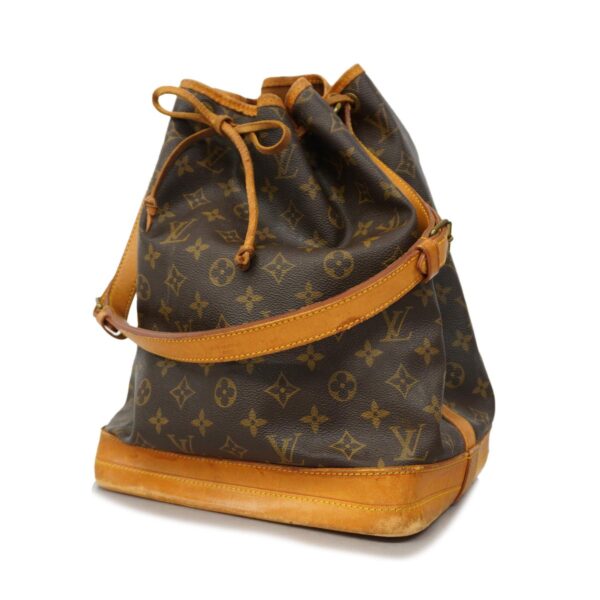 1240001049854 1 Louis Vuitton Monogram Noe Shoulder Bag Brown