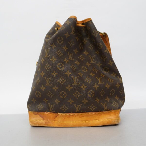 1240001049854 12 Louis Vuitton Monogram Noe Shoulder Bag Brown