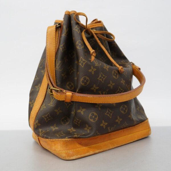 1240001049854 2 Louis Vuitton Monogram Noe Shoulder Bag Brown