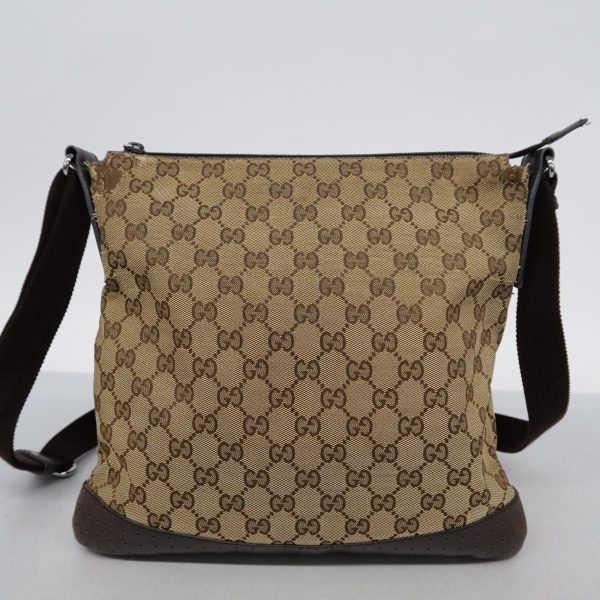 1240001049860 17 Gucci Gg Shoulder Bag Brown