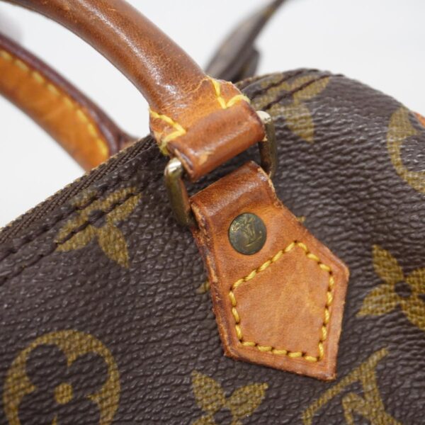 1240001049867 10 Louis Vuitton Monogram Mini Speedy 2way Bag Brown