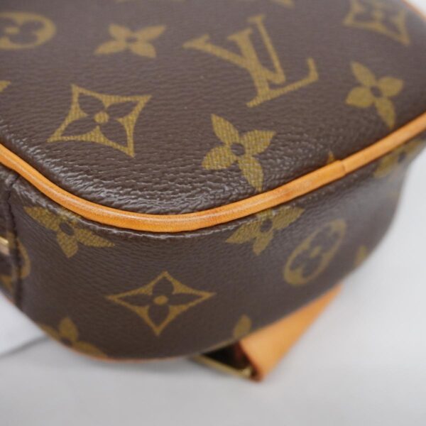 1240001049868 8 Louis Vuitton Monogram Pochette Ganju Body Bag Brown