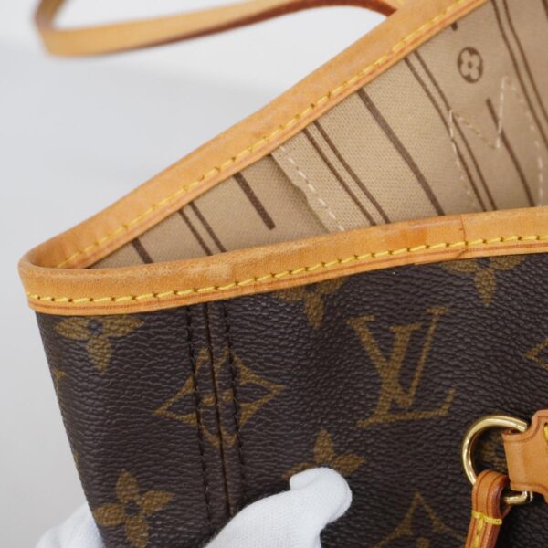 1240001049869 6 Louis Vuitton Monogram Neverfull MM Tote Bag Brown