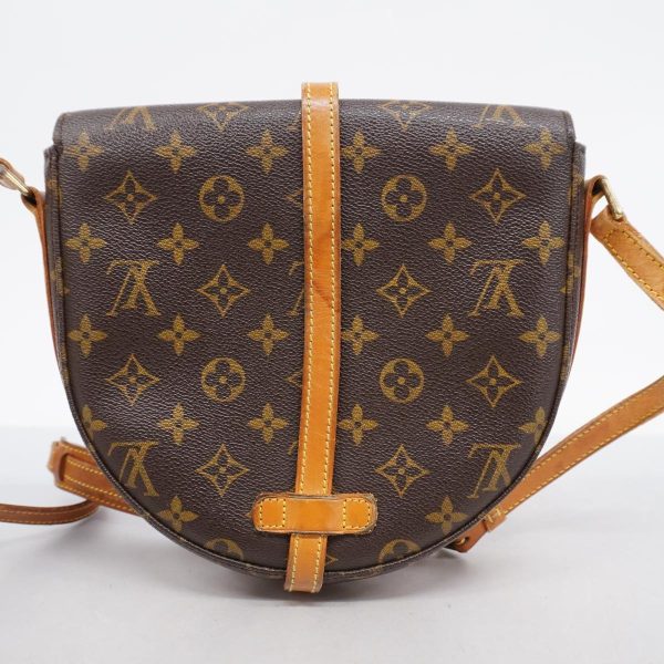 1240001049874 18 Louis Vuitton Chanti Mm Monogram Shoulder Bag Brown