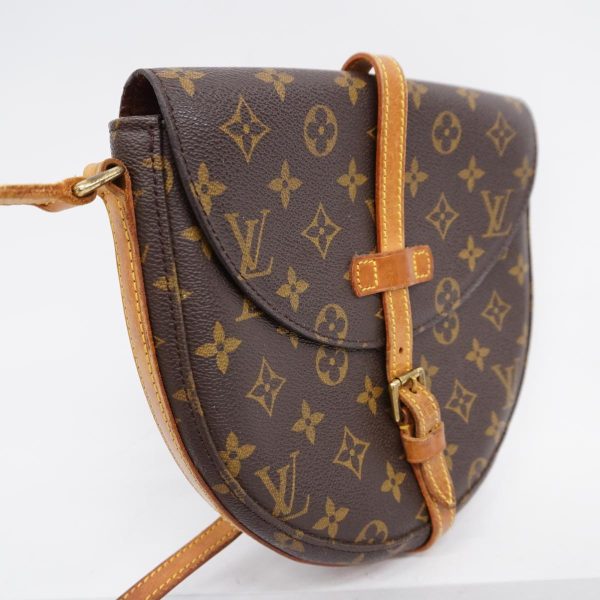 1240001049874 2 Louis Vuitton Chanti Mm Monogram Shoulder Bag Brown