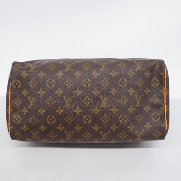 1240001049879 3 Louis Vuitton Monogram Speedy 35 Handbag Brown