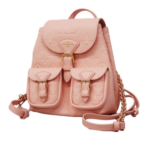 1240001049898 1 Louis Vuitton Empreinte Backup Rucksack Pink Opal