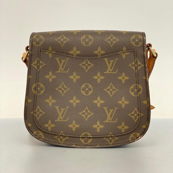 1240001049909 12 Louis Vuitton Saint Cloud Monogram Shoulder Bag Brown