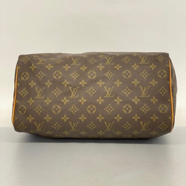 1240001049918 3 Louis Vuitton Speedy 35 Monogram Handbag Brown