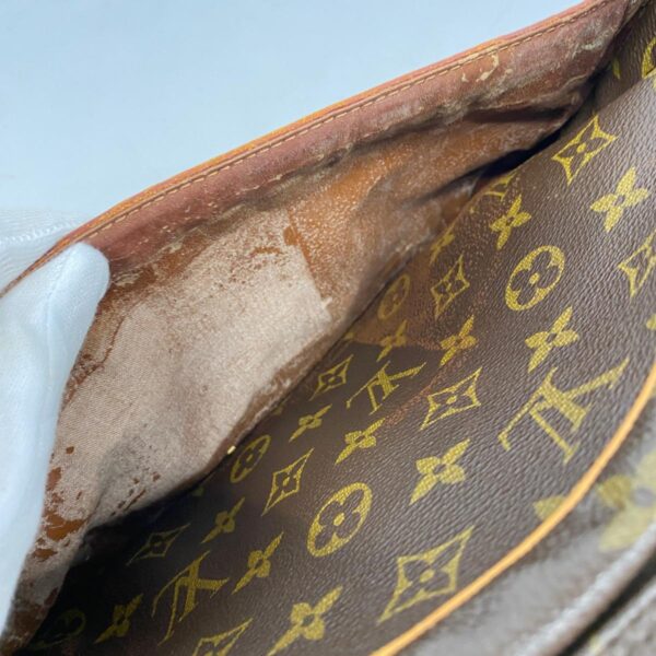 1240001049924 6 Louis Vuitton Monogram Compiegne Clutch Bag Brown