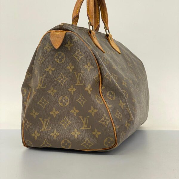 1240001049925 2 Louis Vuitton Monogram Speedy 35 Handbag Brown