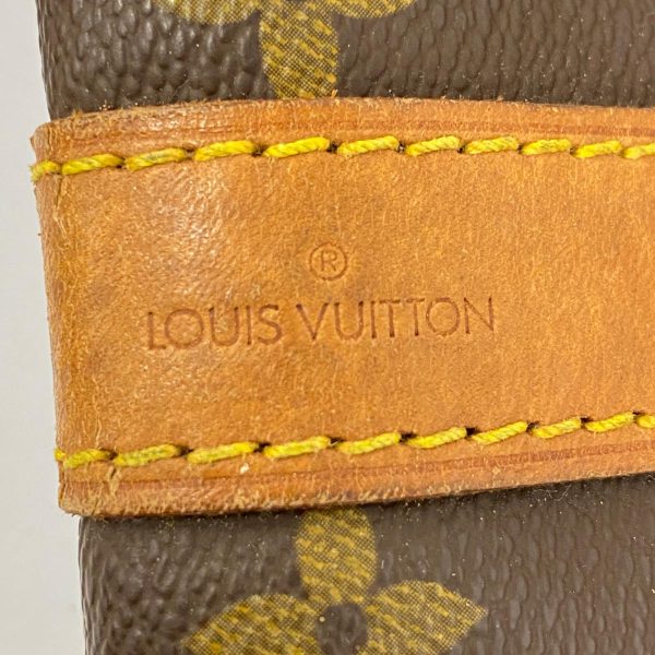 1240001049928 5 Louis Vuitton Keepall Bandouliere 60 Monogram Bag Brown