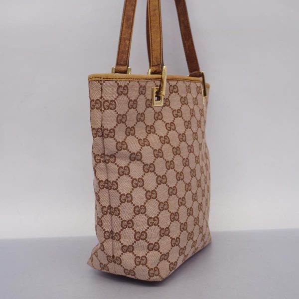 1240001049932 2 Gucci Gg Tote Bag Brown Champagne