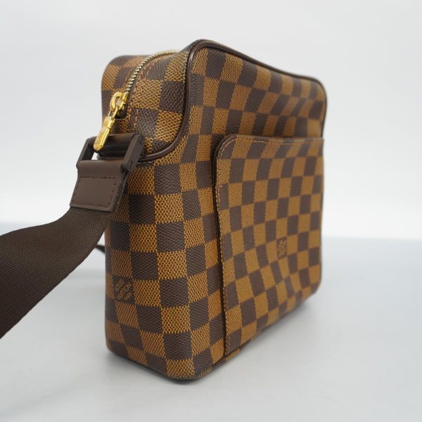 1240001049939 2 Louis Vuitton Olaf Pm Damier Shoulder Bag Ebene