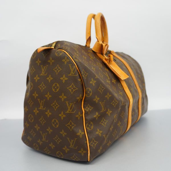 1240001049941 2 Louis Vuitton Keepall 50 Monogram Bag Brown