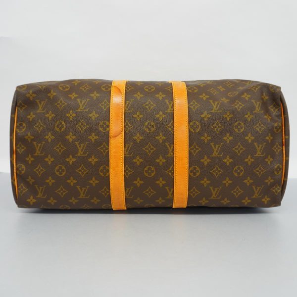 1240001049941 3 Louis Vuitton Keepall 50 Monogram Bag Brown