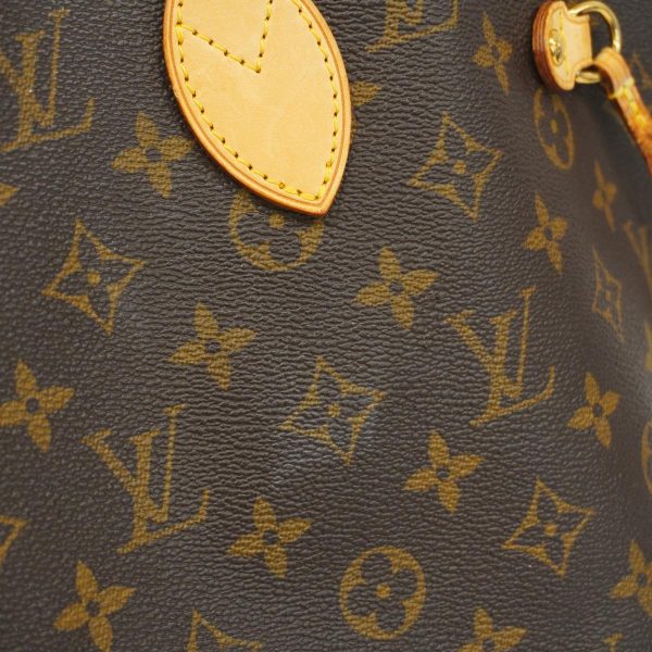 1240001049946 11 Louis Vuitton Neverfull Mm Monogram Tote Bag Brown