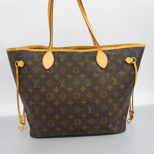 1240001049946 16 Louis Vuitton Neverfull Mm Monogram Tote Bag Brown