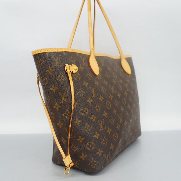 1240001049946 2 Louis Vuitton Neverfull Mm Monogram Tote Bag Brown