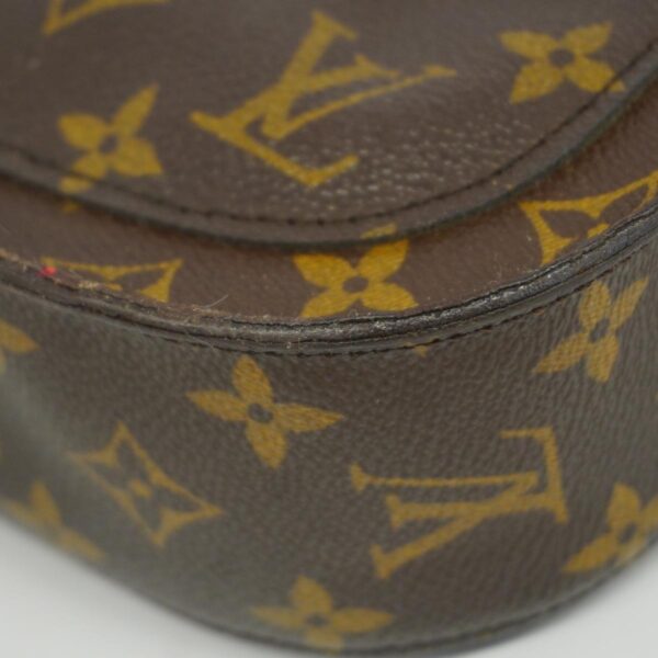 1240001049947 15 Louis Vuitton Monogram Saint Crew GM Shoulder Bag Brown