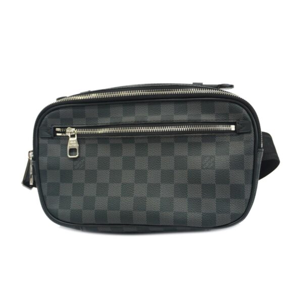 1240001049964 1 Louis Vuitton Damier Graphite Ambrelaire Body Bag Black