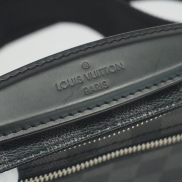 1240001049964 6 Louis Vuitton Damier Graphite Ambrelaire Body Bag Black